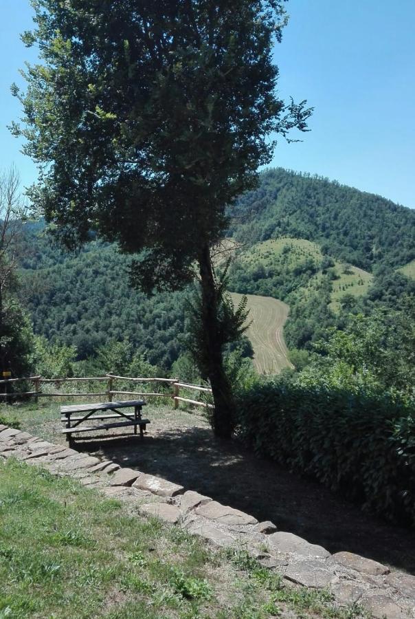Country House Villa La Farfalla Pietralunga  Bagian luar foto