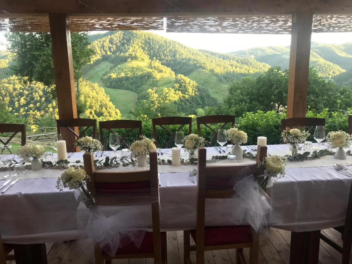 Country House Villa La Farfalla Pietralunga  Bagian luar foto