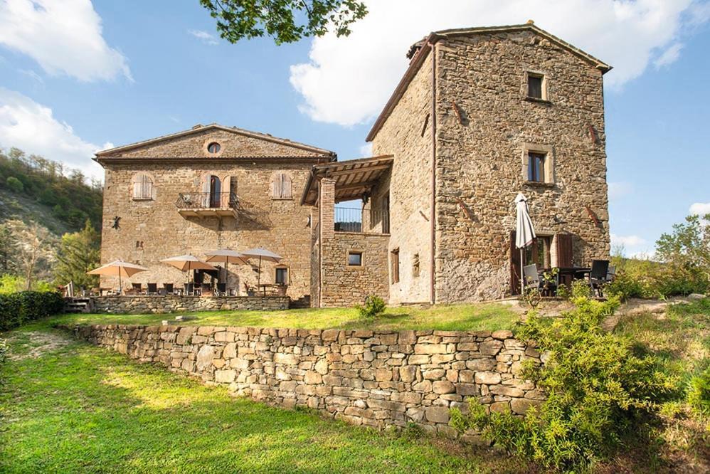 Country House Villa La Farfalla Pietralunga  Bagian luar foto