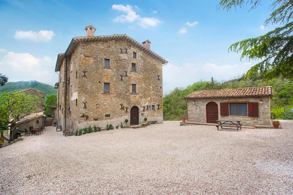 Country House Villa La Farfalla Pietralunga  Bagian luar foto