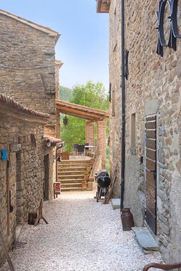 Country House Villa La Farfalla Pietralunga  Bagian luar foto