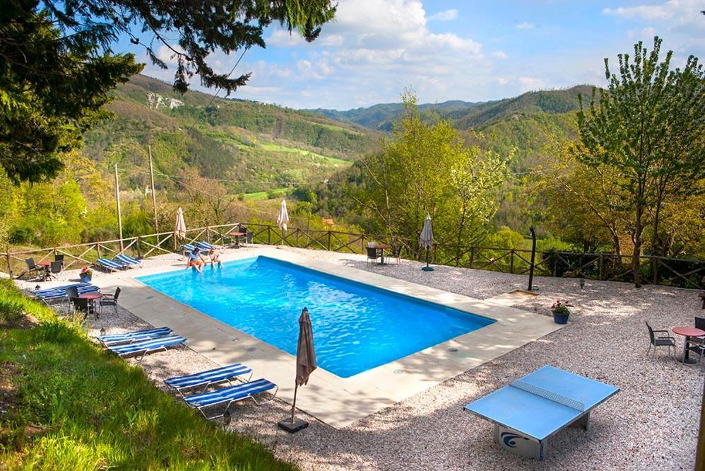 Country House Villa La Farfalla Pietralunga  Bagian luar foto