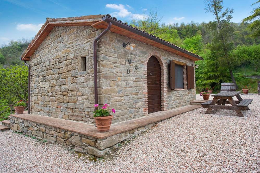 Country House Villa La Farfalla Pietralunga  Bagian luar foto