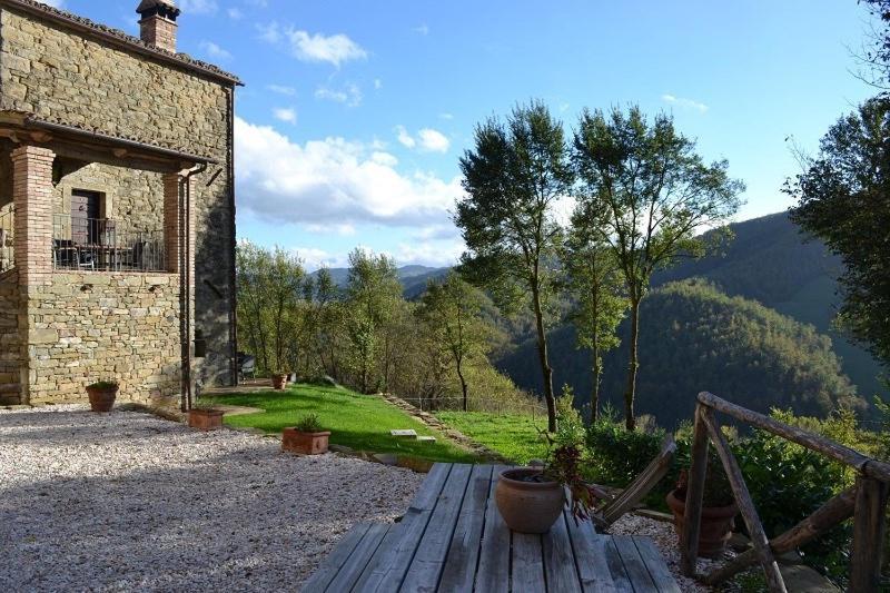 Country House Villa La Farfalla Pietralunga  Bagian luar foto